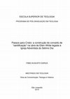 Passos para Cristo: a construção do conceito de―santificação‖ na obra de Ellen White legada à Igreja Adventista do Sétimo Dia Cover Page