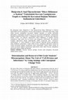 Research paper thumbnail of İlköğretim 8. Sınıf Öğrencilerinin “Hücre Bölünmesi ve Kalıtım” Ünitesindeki Kavram Yanılgılarının Tespiti ve Anoloji ile Kavramsal Değişim Metinleri Kullanılarak Giderilmesi