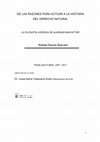 De las razones para la acción a la historia del derecho natural. La Filosofía jurídica de Alasdair Macintyre Cover Page