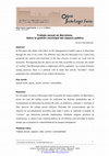 Research paper thumbnail of Trabajo Sexual en Barcelona. Sobre la Gestión Municipal del Espacio Público