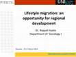 Research paper thumbnail of Lifestyle migration: an opportunity for regional development