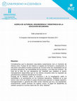 Research paper thumbnail of ACERCA DE AUTORIDAD, DESOBEDIENCIA Y RESISTENCIA EN LA EDUCACIÓN SECUNDARIA