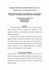 Research paper thumbnail of LEVELS AND CHALLENGES OF COLLABORATION – A CASE STUDY IN TECHNOLOGY SUPPORTED CLINICAL EDUCATION PROGRAMMES