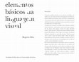 Elementos Básicos da Linguagem Visual Cover Page