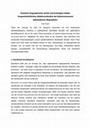 Research paper thumbnail of Zwischen biographischer Arbeit und brüchigem Selbst: Vergeschlechtlichtes Selbstverständnis als Kohärenzmoment spätmoderner Biographien.