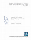 Research paper thumbnail of A remaining share or a new part? The Union's role vis-à-vis minorities after the enlargement decade, EUI Working Papers 15(2006)