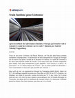 Research paper thumbnail of Train fantome pour Lisbonne,  Essay, European current affairs magazine CAFÉ BABEL, 2 July 2008