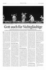 Research paper thumbnail of Gott auch für Nichtgläubige,  Essay in DIE FURCHE, Nr 25, 17 Juni 2004