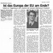 Research paper thumbnail of Ist das Europa der EU am Ende?,  interview in DOLOMITEN, 1 Juni 2005