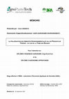 Research paper thumbnail of Heinisch, C. (2007). La valorisation des aménités environnementales via les produits de terroir : le cas de la tome des Bauges. Mémoire de fin d'études pour l'obtention du diplôme d'Ingénieur Agronome (M2) - AgroParisTech (Institut des Sciences et Industries du Vivant de l'Environnement), Paris, 71p