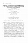 Research paper thumbnail of Is prosodic development correlated with grammatical development? Evidence from emerging intonation in Catalan and Spanish