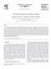 Research paper thumbnail of The rapid extraction of numeric meaning