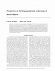 Perspectives on the Biogeography and Archaeology of Bison in Illinois Cover Page