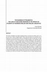 The business of pragmatics. The case of discourse markers in the speech of students of business English and English Linguistics Cover Page