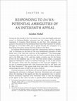 Research paper thumbnail of Responding to da'wa: Potential ambiguities of an interfaith appeal