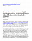 Research paper thumbnail of Scuola e istruzione beni comuni? (giugno 2012)