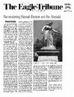 Research paper thumbnail of Reconsidering Hannah Duston and the Abenaki