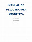 Manual Psicoterapia Cognitiva Cover Page