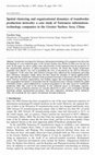 Research paper thumbnail of Spatial clustering and organizational dynamics of transborder production networks: a case study of Taiwanese information- technology companies in the Greater Suzhou Area, China