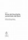 Research paper thumbnail of Rime del Burchiello comentate dal Doni. Edizione critica e commento a cura di Carlo Alberto Girotto, Pisa, Edizioni della Normale, 2013