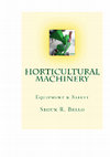 Research paper thumbnail of Horticultural Machinery