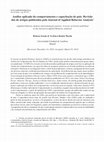 Análise aplicada do comportamento e capacitação de pais: revisão dos de artigos publicados pelo Journal of Applied Behavior Analysis /  Applied behavior analysis and parent training: revision of published articles in the Journal of Applied Behavior Analysis Cover Page