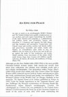 Research paper thumbnail of An Epic for Peace: Introduction to Halide Edib's Memoirs