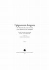 Gli epigrammi lunghi attribuiti a Seneca, ovvero gli incerti confini tra epigramma ed elegia, in A.M. Morelli (ed.), Epigramma longum. Da Marziale alla tarda antichità. From Martial to Late Antiquity, Atti del Convegno internazionale (Cassino, 29-31 maggio 2006),  Cassino 2008, pp. 131-165. Cover Page