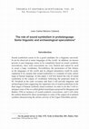 118.	“The role of sound symbolism in protolanguage: some linguistic and archaeological speculations”, en Theoria et Historia Scientiarum, IX, Nicolaus Copernicus University, 2012 pp.117-132. Cover Page