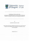 Research paper thumbnail of Establishment, Schism and the Kirk: Assessing the Relationship between Scots Law and the Presbyterian Churches in Scotland in historical and contemporary perspective