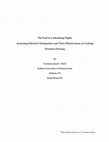 Research paper thumbnail of The end of smashing night: Assessing sobriety checkpoints and their effectiveness at curbing drunken driving