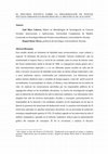 Research paper thumbnail of El discurso político sobre la proliferación de nuevos núcleos urbanos en municipios de la provincia de Alicante 