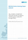 Research paper thumbnail of The COREU/CORTESY network and the circulation of information within EU foreign policy