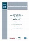 Research paper thumbnail of  National and Subnational Democracy in Spain: History, Models and Challenges (2010)