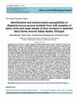 Identification and antimicrobial susceptibility of Cover Page