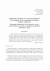 Inmigrantes rumanas en el servicio doméstico y de cuidados de la Comunidad de Madrid: Estudio cualitativo 1 Romanian immigrants in the domestic service and of elderly care of the Community of Madrid: Qualitative study Cover Page