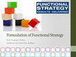 Research paper thumbnail of Chapter 5 Formulation of Functional Strategies