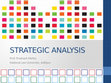 Research paper thumbnail of Chapter 3 Strategic Analysis