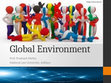 Research paper thumbnail of Chapter 1Global Environment