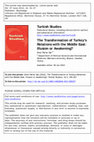 Research paper thumbnail of "The transformation of Turkey’s relations with the Middle East: Illusion or Awakening?”, Turkish Studies, Vol.13, N.2, 2012. (SSCI)