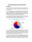 REDUCING EMISSIONS IN THE TRANSPORT SECTOR Cover Page