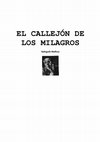 EL CALLEJÓN DE LOS MILAGROS Cover Page