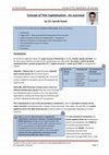 Research paper thumbnail of Concept of Thin Capitalisation - An overview