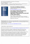 Research paper thumbnail of (2012) “The Complex Relationship between Peacebuiding and Terrorism Approaches: Towards Post-Terrorism and a Post-Liberal Peace?” (with Oliver P. Richmond), Terrorism and Political Violence, 24 (1), pp. 120-143