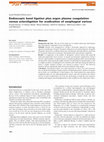 Endoscopic band ligation plus argon plasma coagulation versus scleroligation for eradication of esophageal varices: EBL plus APC vs scleroligation in EV Cover Page