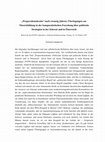 Research paper thumbnail of „Proporzdemokratie“ nach zwanzig Jahren: Überlegungen zur Theoriebildung in der komparatistischen Forschung über politische Strategien in der Schweiz und in Österreich 