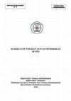 Research paper thumbnail of KURIKULUM TINGKAT SATUAN PENDIDIKAN (KTSP) DIREKTORAT TENAGA KEPENDIDIKAN DIREKTORAT JENDERAL PENINGKATAN MUTU PENDIDIK DAN TENAGA KEPENDIDIKAN DEPARTEMEN PENDIDIKAN NASIONAL 2008