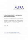 Research paper thumbnail of The invisible polluter: Can regulators save consumer surplus