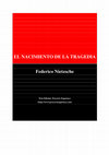 EL NACIMIENTO DE LA TRAGEDIA Cover Page