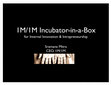 Research paper thumbnail of The 1M/1M Incubator-in-a-Box for Corporate Incubation to Fuel Internal Innovation and Intrapreneurship